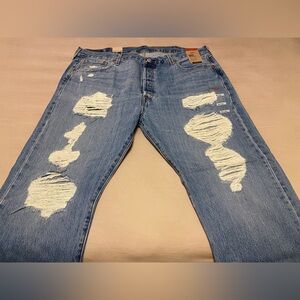 Levi’s 501 Distressed Jeans Size 42x30 Men’s New With Tags